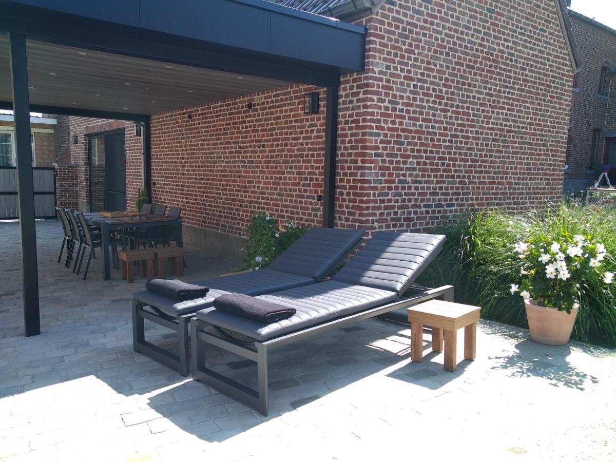 Vakantiewoning Mierzicht Met Prive Wellness Haspengouw Boekhout Eksteriør bilde